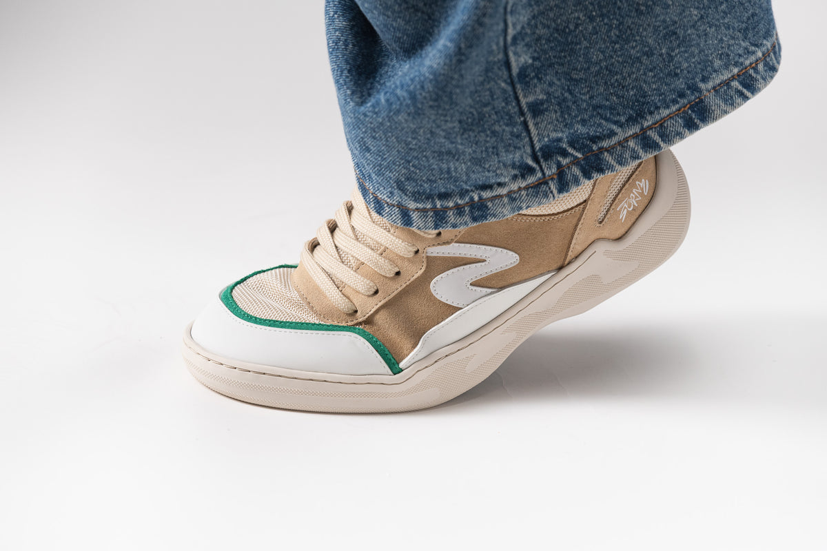FLOW- 360 BEIGE & GREENS